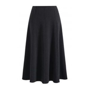 NWT Chicwish Charcoal Knit Midi Skirt